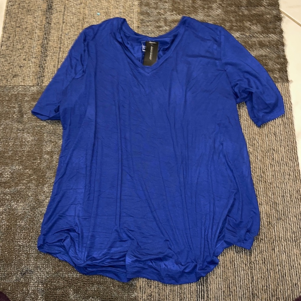 Back to Basics womens plus short sleeve tee Sz 18/20